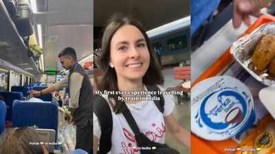 "You don’t have to travel on cheap and dirty trains": Polish woman shares her travel experience in Vande Bharat