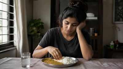 Psychology says the way you eat dal chawal when alone reveals more about your stress levels than you think