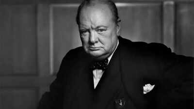 Quote of the day by Winston Churchill: "We are masters of the unsaid words, but slaves of…" - a timeless reminder from one of history's greatest orators to think before you speak