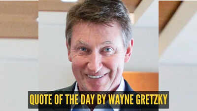 Quote of the day for kids by Wayne Gretzky: "You miss 100% of the shots you don't..."