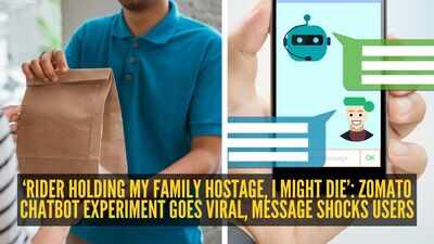 ‘Rider holding my family hostage, I might die’: Zomato chatbot experiment goes viral, message shocks users |