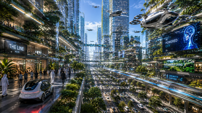 Saudi Arabia's $9 trillion dream city with flying taxis and a 170-km-long skyscraper is scaled back: What went wrong?