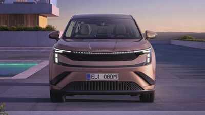 Skoda Peaq unveiled: 7-seat electric SUV with up to 647 km range!