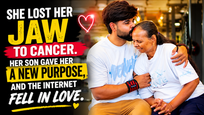 Son posted his cancer survivor mother’s workouts to keep her going; 104 videos later, the world took notice