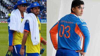 Vaibhav Sooryavanshi spotted carrying drinks after missing India debut vs Ireland - WATCH