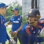 Under Gautam Gambhir's watchful eye, Vaibhav Sooryavanshi unleashes fiery shots in Team India nets - WATCH