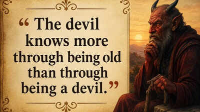 Spanish proverb of the day: “The devil knows more through being old than through...”