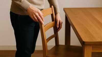 The hidden psychology behind people who always push their chair back after leaving a table: Experts say this tiny habit may reflect conscientiousness, respect and consideration for others