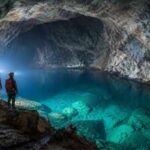 These mountains in Albania kept this giant underground lake hidden for centuries; now it's the world's largest underground thermal lake