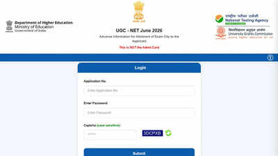 UGC NET city slip out at ugcnet.nta.nic.in for June 2026 exam; check helpline details and download link here
