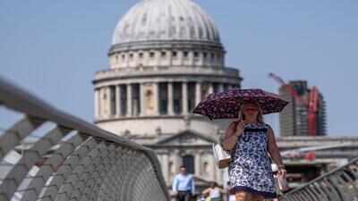 UK heatwave alert: Temperatures could hit 38C across London and Southern England