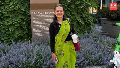 We would see the world together, Ama’: Why an Indian founder wore her late grandmother's green saree on a US trip