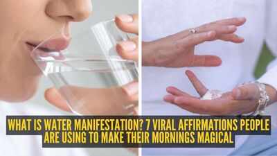 What is water manifestation? 7 viral affirmations people are using to make their mornings magical