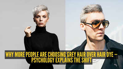 Why more people are ditching hair colour and embracing their greys - here's what Psychology says about them