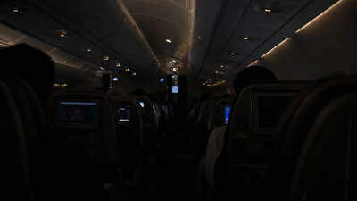 Why do airlines turn off cabin lights before takeoff and landing: The safety reason every traveller should know |