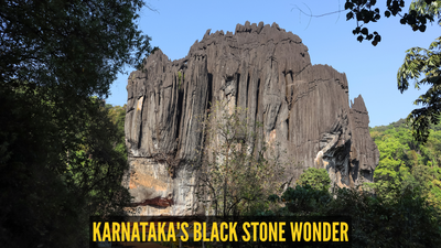This hidden Karnataka destination is home to India’s most surreal black stone monoliths