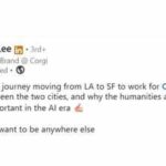 She moved from Los Angeles to San Francisco for an AI job. The biggest difference wasn't the technology