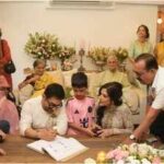 Aamir Khan-Gauri Spratt wedding: First photo of the couple as husband and wife is out; the newlyweds take their wedding vows in the presence of family and childrens