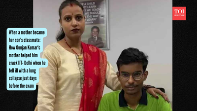 IIT Advanced: How Gunjan Kumar's mother helped him crack IIT- Delhi when he was bed ridden with a lung disease just days before the exam |
