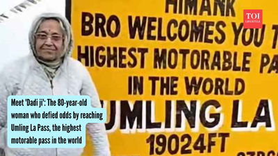 Umling La Pass: Meet 'Dadi ji': The 80-year-old woman who defied odds by reaching Umling La Pass, the highest motorable pass in the world