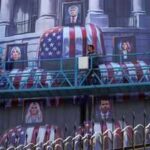 'Blood for blood': Iran displays giant billboard with Donald, Melania and Trump children in coffins