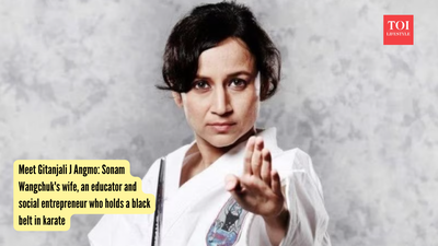 Meet Gitanjali J Angmo: Sonam Wangchuk's wife, an educator and social entrepreneur who holds a black belt in karate |