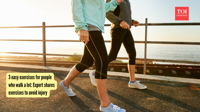 3 easy exercises for people who walk a lot: Expert shares exercises to avoid injury