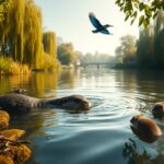 Britain's canals were built for industry, but they are now helping endangered wildlife survive