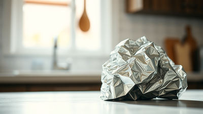Smart ways to reuse used aluminium foil, from polishing silver to keeping garden pests away