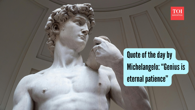 Quote of the day by Michelangelo: “Genius is eternal patience” |