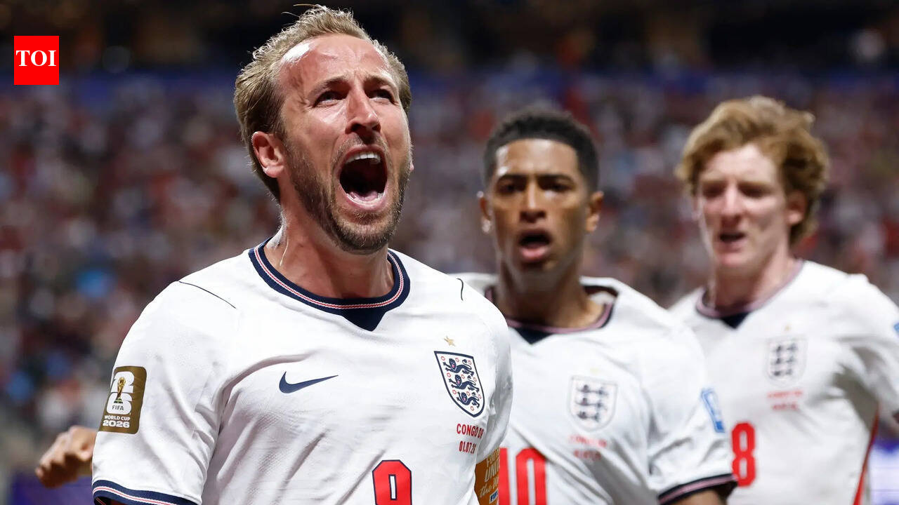 Harry Kane scripts history with DR Congo brace, overtakes Pelé and shatters England’s 60-year World Cup record | Football News