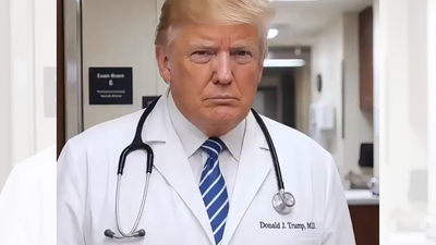 Dr Trump? US President shares AI video prescribing treatment for 'TDS' to critics
