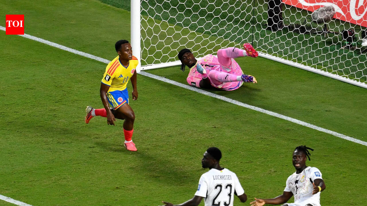 Jhon Arias strike sends Colombia into FIFA World Cup Round of 16 after hard-fought win over Ghana | Football News