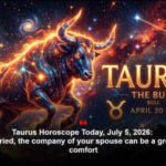 Taurus Horoscope Today, July 5, 2026: If you're married, the company of your spouse can be a great source of comfort