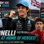 British Grand Prix 2026: Kimi Antonelli claims pole after sprint win, nine-time Silverstone winner Lewis Hamilton misses out | Racing News