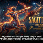 Sagittarius Horoscope Today, July 5, 2026: At work, money comes through effort, not luck