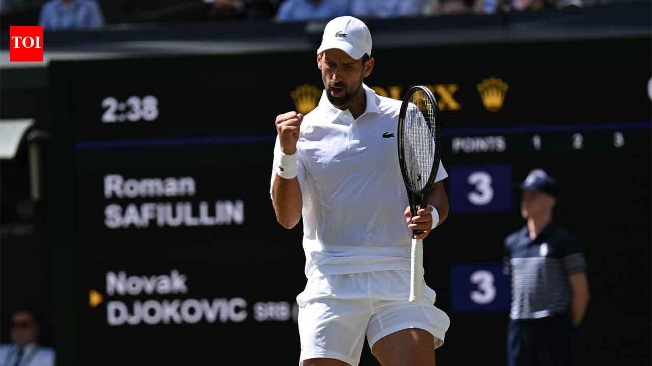 History! Novak Djokovic breaks Roger Federer's all-time Wimbledon record | Tennis News
