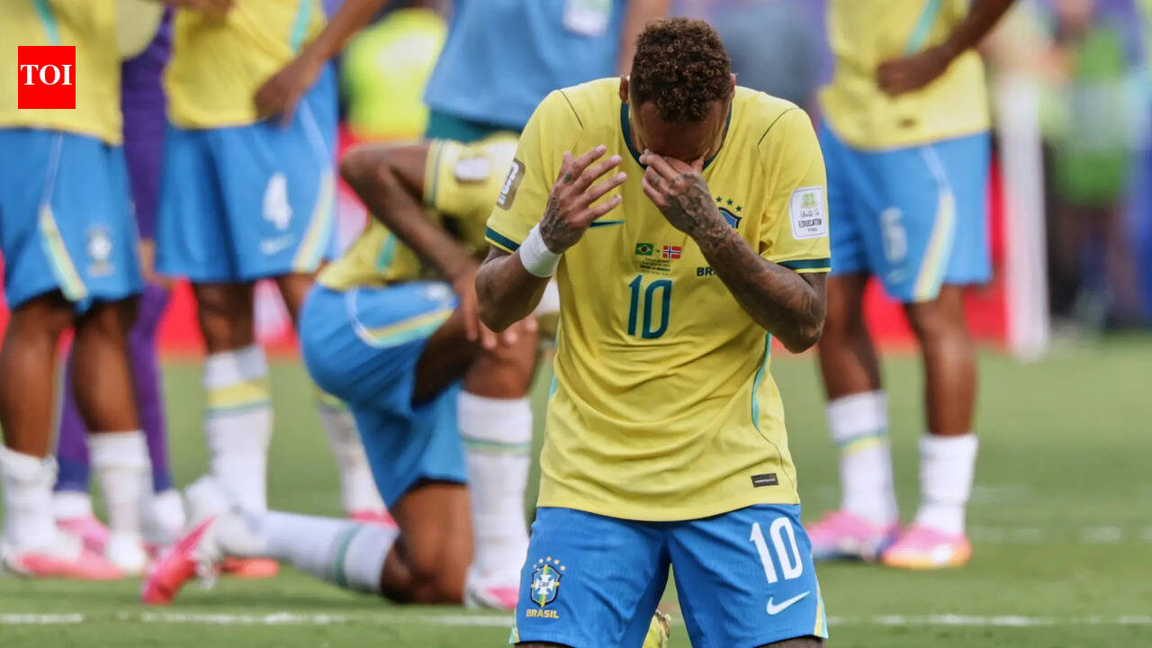 Neymar Bids Emotional Farewell to Brazil National Team After World Cup Defeat | Football News