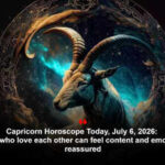 Capricorn Horoscope Today, July 6, 2026: People who love each other can feel content and emotionally reassured