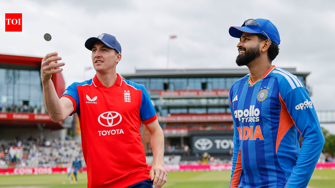 India vs England 3rd T20I Live Score: Shreyas Iyer's India face must-win clash against Harry Brook's England at Trent Bridge