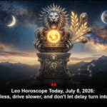 Leo Horoscope Today, July 8, 2026: Speak less, drive slower, and don't let delay turn into anger