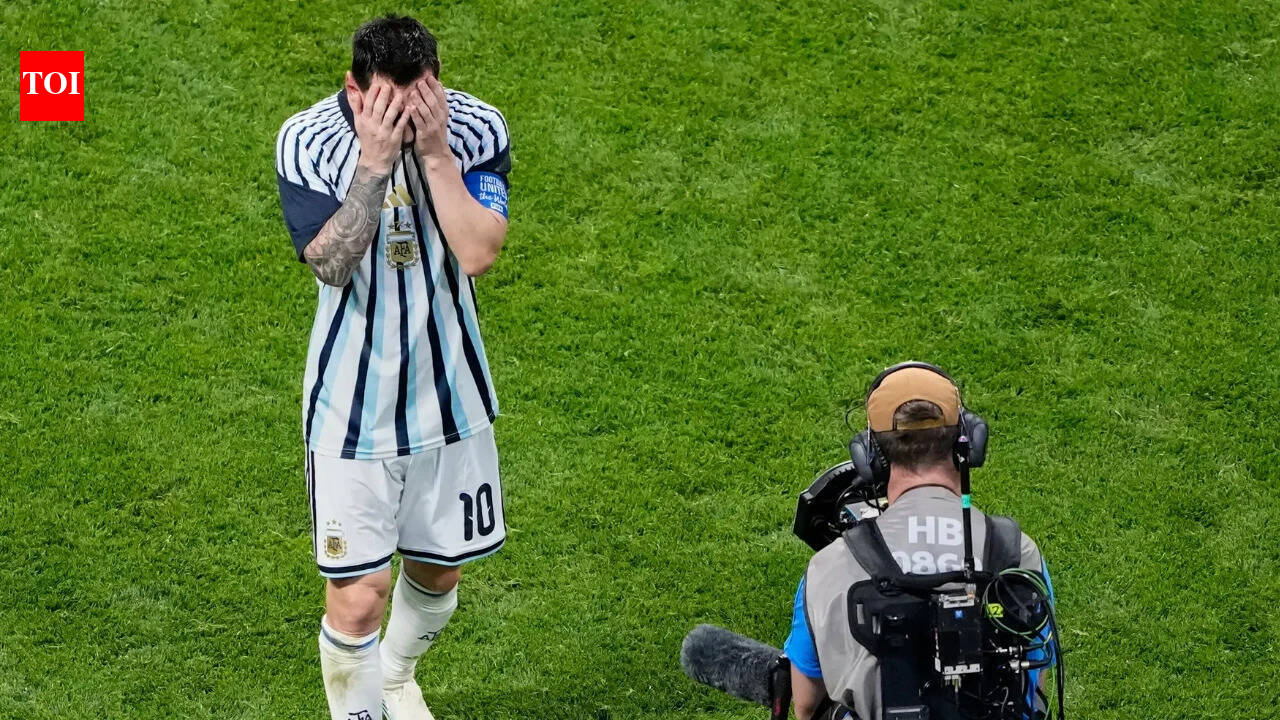 Lionel Messi in tears after Argentina's greatest escape in FIFA World Cup sends them to the quarter-finals | Football News