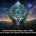 Pisces Horoscope Today, July 8, 2026: If you're single, your speech may impress someone