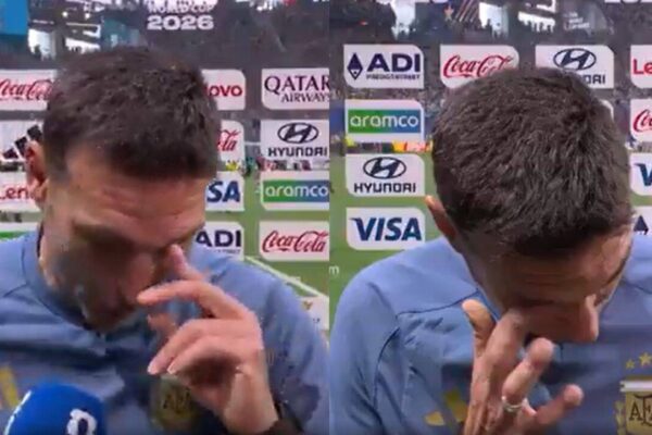 'I can't look at you, I'm sorry': Argentina coach Lionel Scaloni's emotional post-match interview goes viral after Egypt win at FIFA World Cup - Watch | Football News