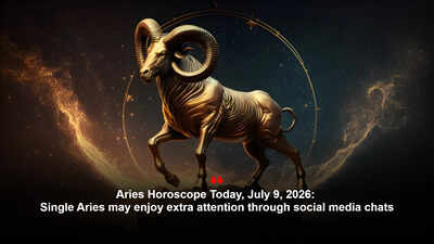Aries Horoscope Today, July 9, 2026: Single Aries may enjoy extra attention through social media chats