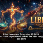 Libra Horoscope Today, July 10, 2026: If a legal issue, claim, or paperwork matter has been hanging, progress can come