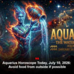 Aquarius Horoscope Today, July 10, 2026: Avoid food from outside if possible