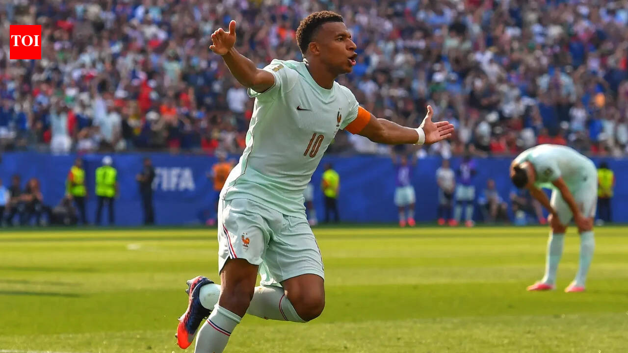 Record-breaker Kylian Mbappe becomes the first player ever to score eight goals in two different FIFA World Cups | Football News