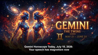 Gemini Horoscope Today, July 10, 2026: Your speech has magnetism now