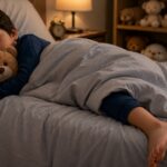 Child Sleeping With One Leg Outside: Psychology says kids who always sleep with one leg outside the blanket often share these personality traits
